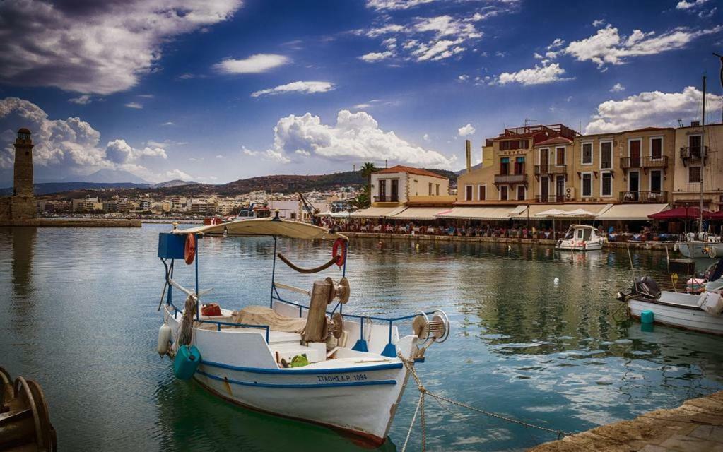 Sea View Cozy Studio Near Center Of Rethymno Town Esterno foto
