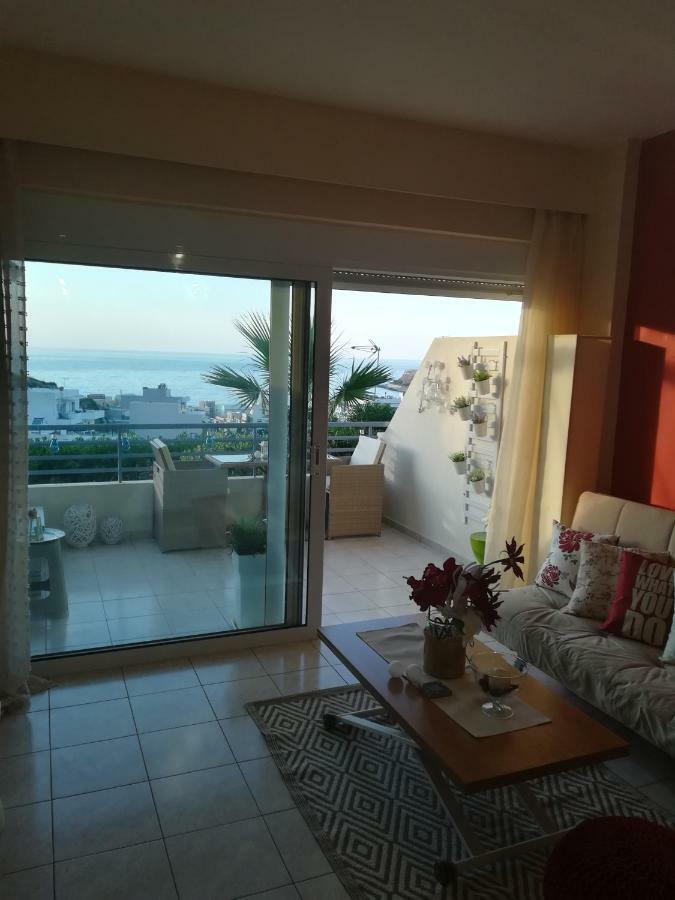 Sea View Cozy Studio Near Center Of Rethymno Town Esterno foto